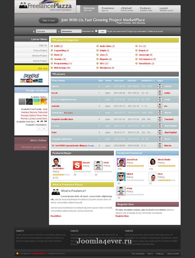 TP FreelancePlazza